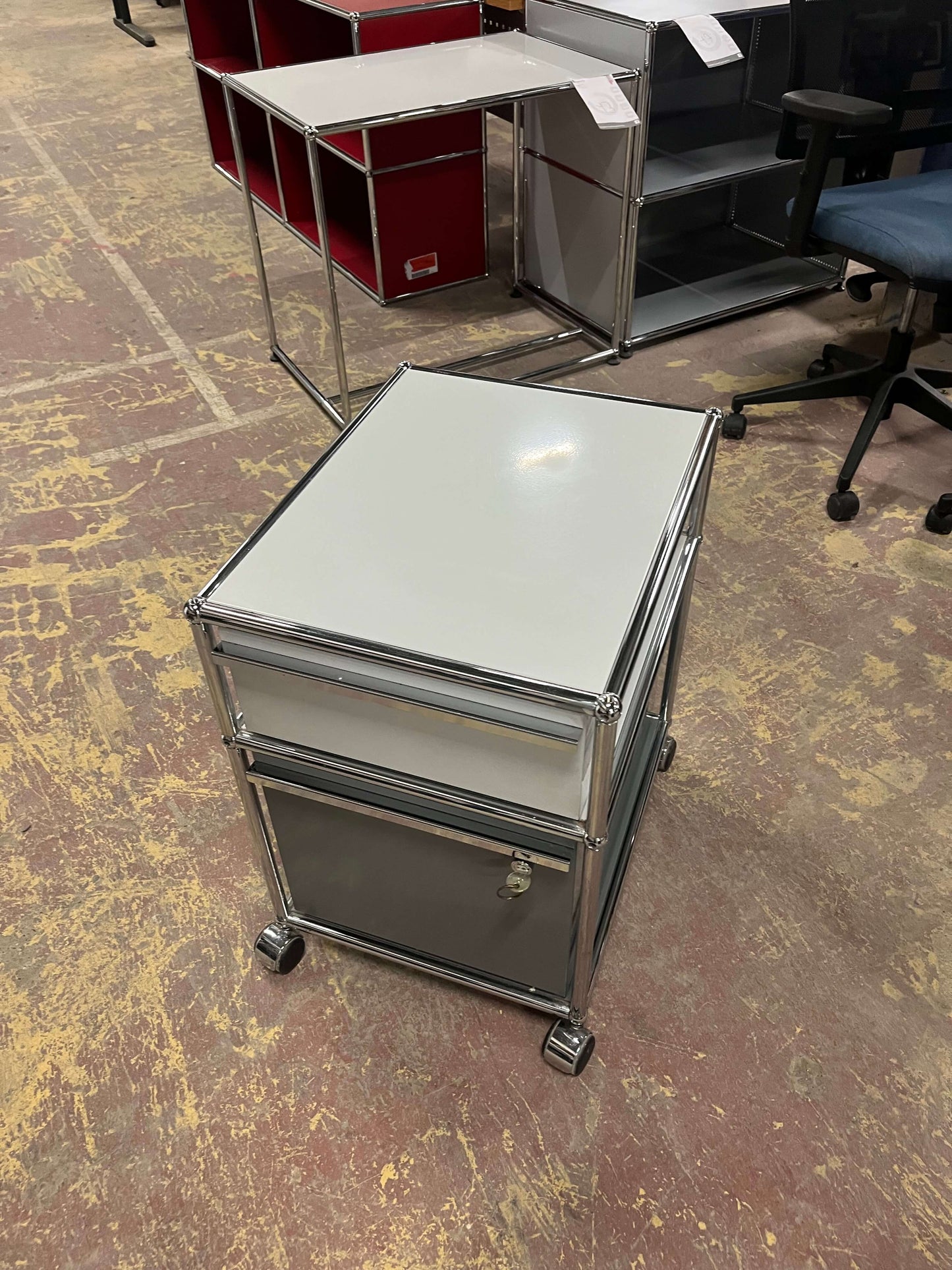 Caisson de rangement USM d'occasion - SOS BUREAU