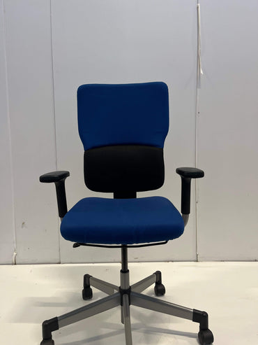 Fauteuil de bureau bleu d'occasion - SOS BUREAU