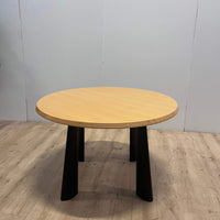 Table ronde pied noir d'occasion - SOS BUREAU